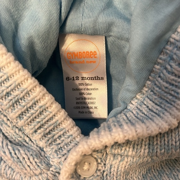 Three Baby Gymboree Hooded Sweatshirts - Picture 2 of 12